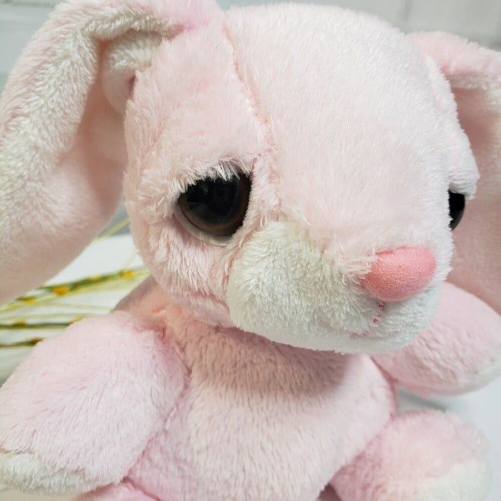 Unipak 6" Pink Bunny Rabbit Plush Stuffed Animal Soft Easter Basket Stuffer